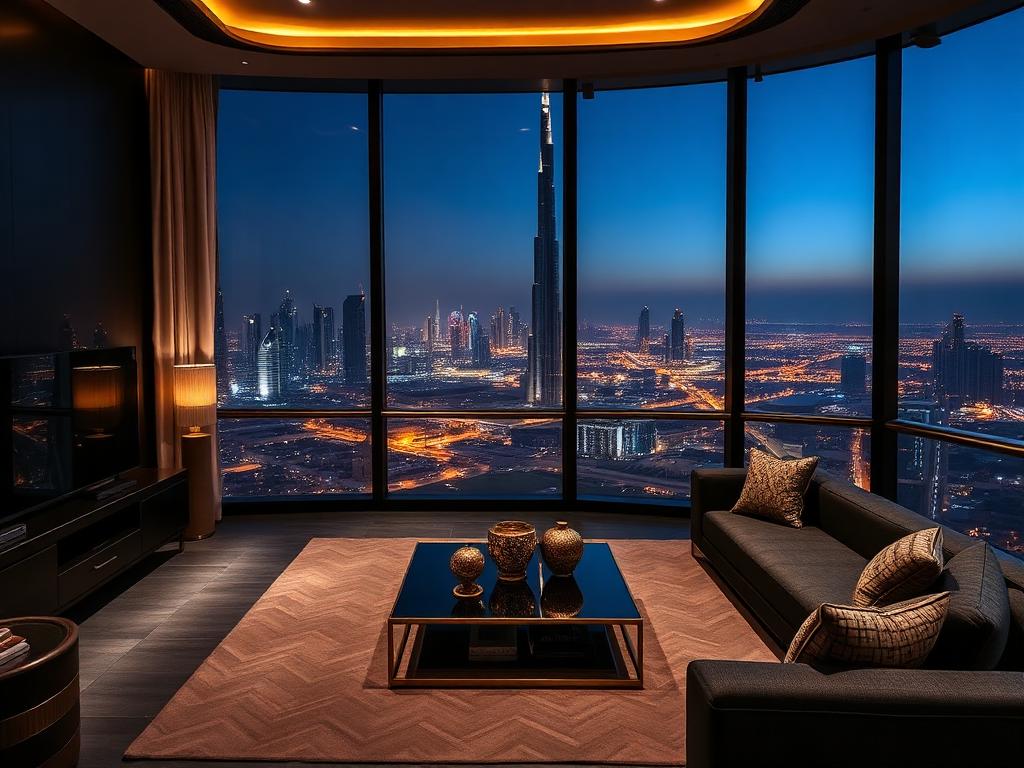 Sky Crown Penthouse in Business Bay